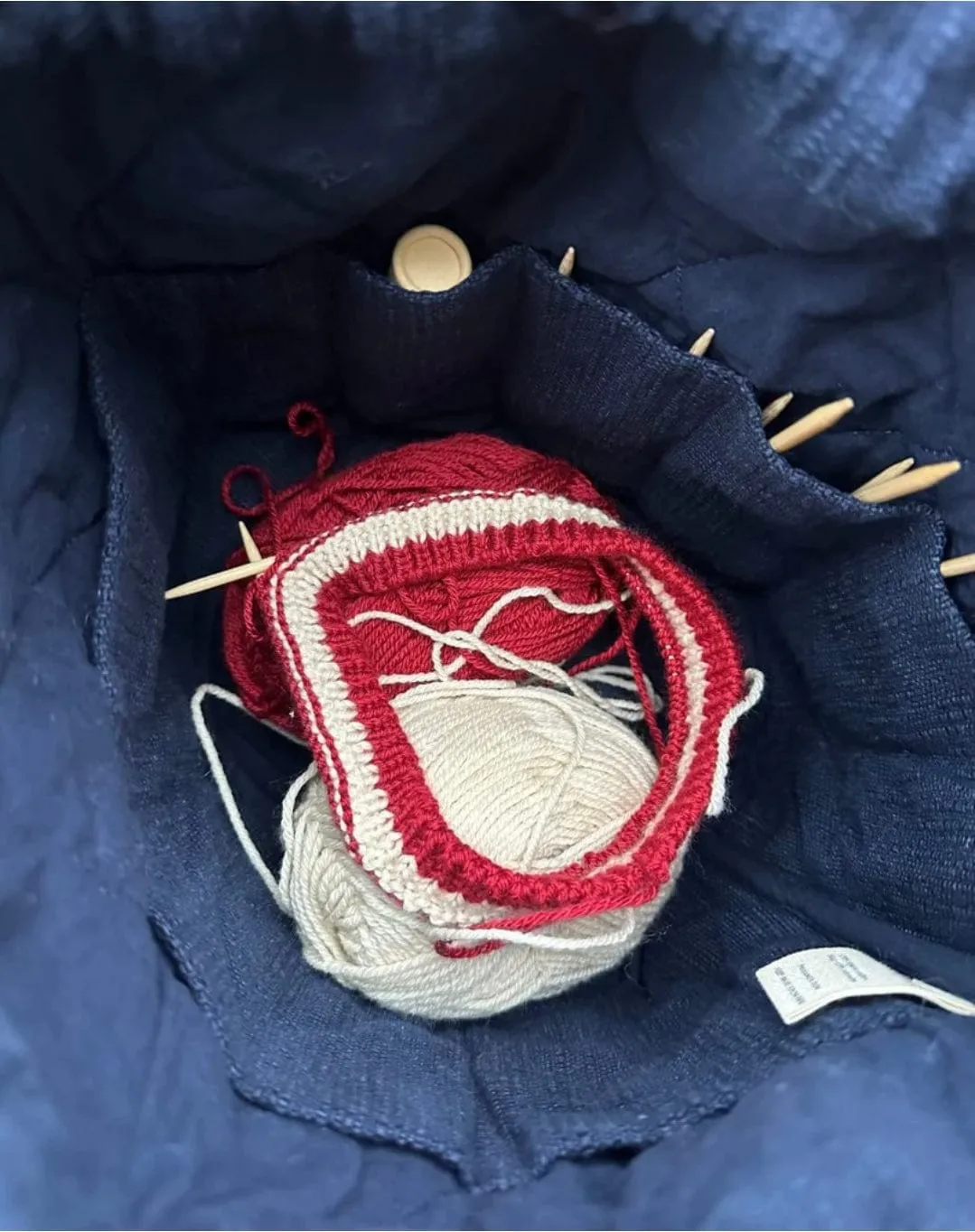Knitter's Project Bag - Night Sky by PetiteKnit