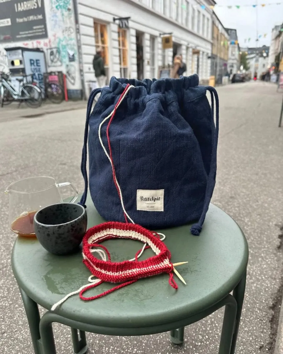 Knitter's Project Bag - Night Sky by PetiteKnit