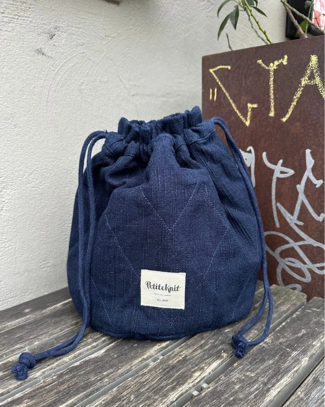 Knitter's Project Bag - Night Sky by PetiteKnit