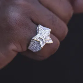 Layered Star Ring