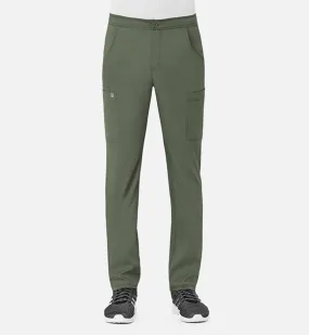 Men's Half Elastic Waistband Cargo Pant XS-3XL /Olive