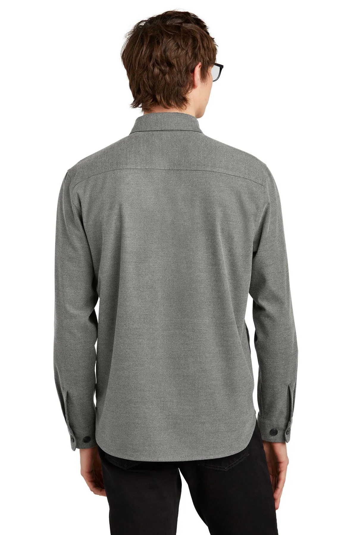 Mercer Mettle™ Long Sleeve Twill Overshirt MM2020