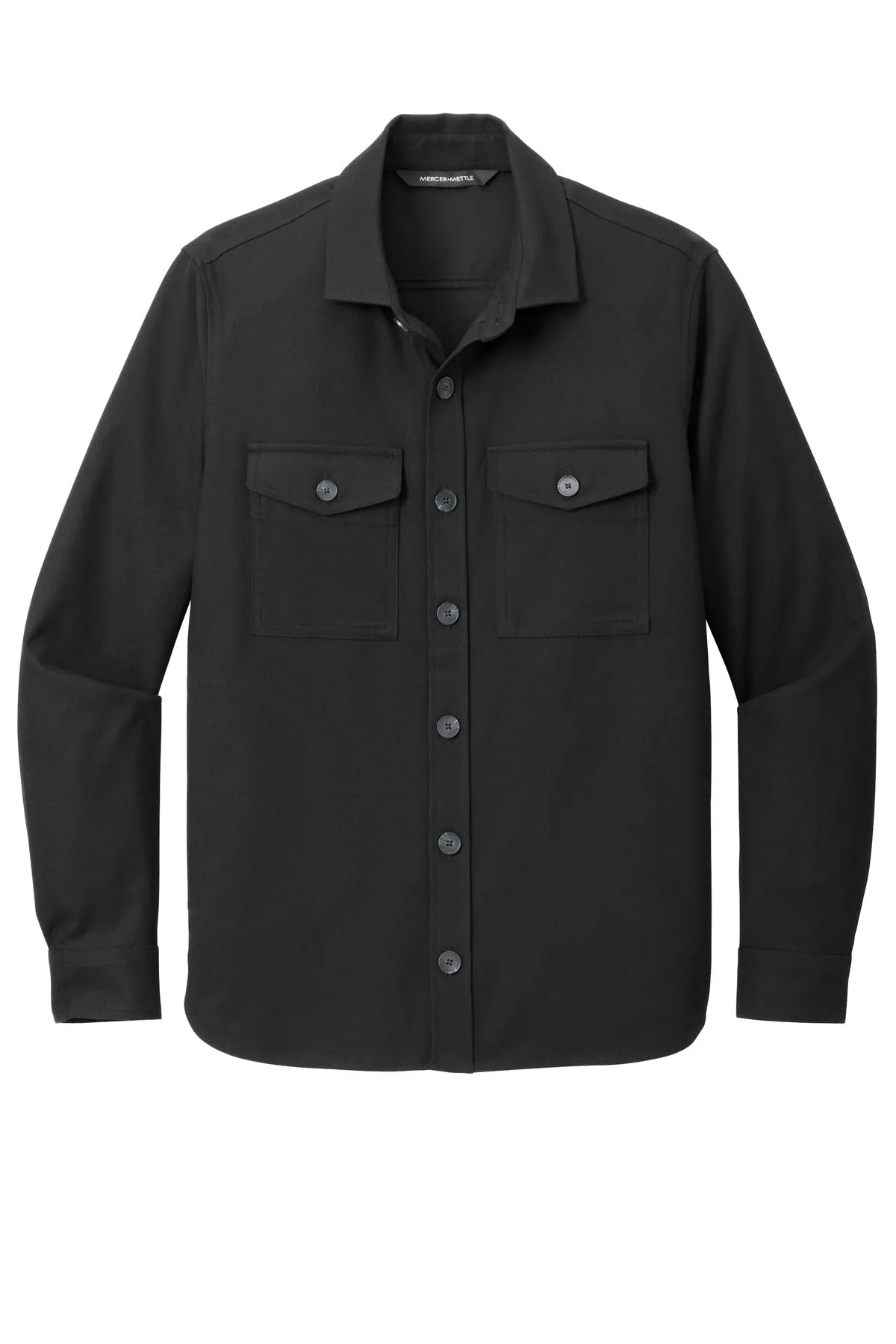 Mercer Mettle™ Long Sleeve Twill Overshirt MM2020