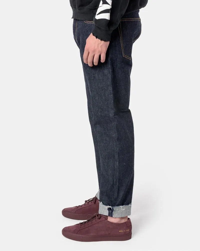 M.G.S. 90's Silhouette Denim Pants in Raw Indigo