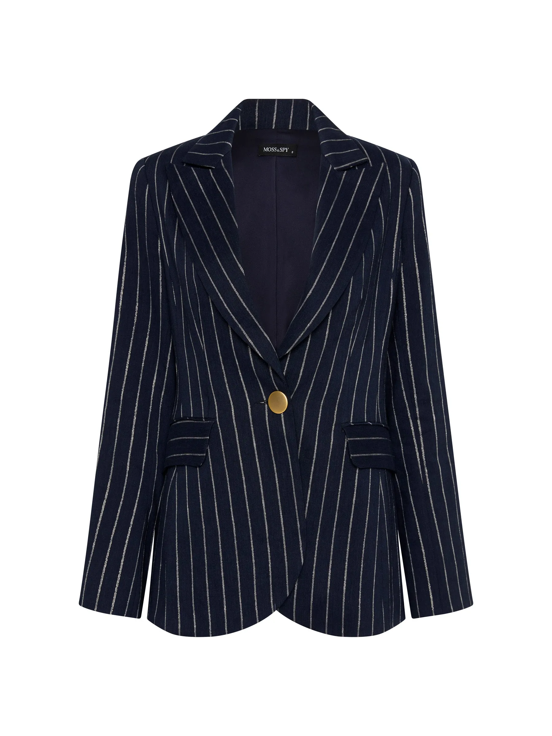 Monaco Blazer - Navy/Gold (Size 8 Only)