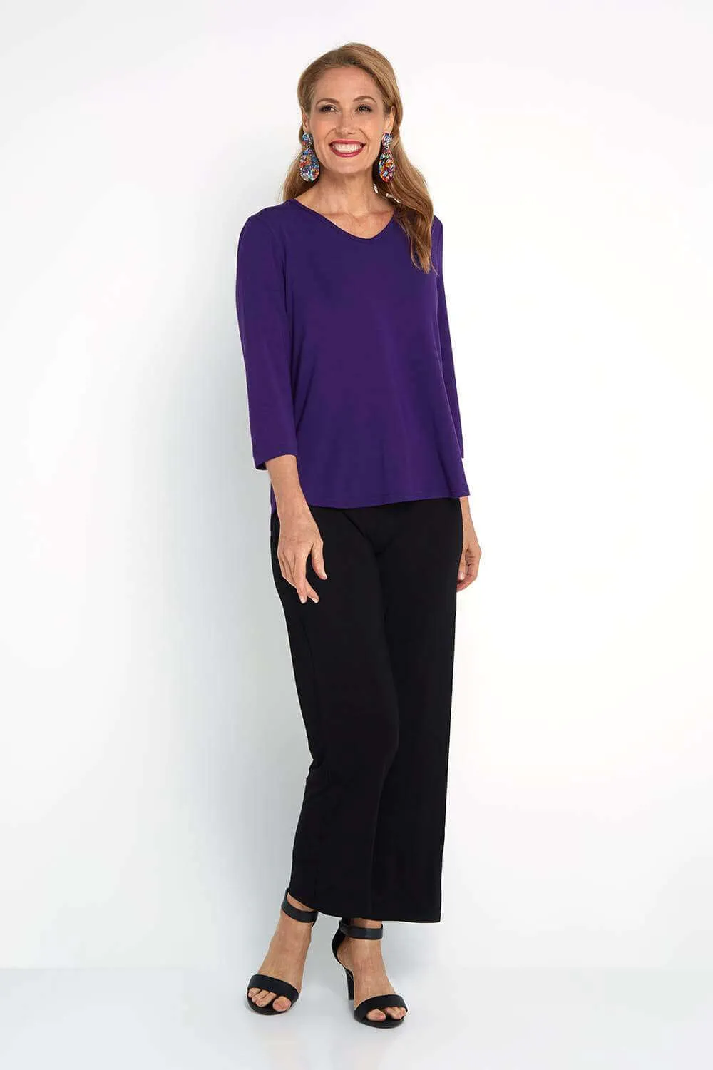 Nina Bamboo Pants - Black