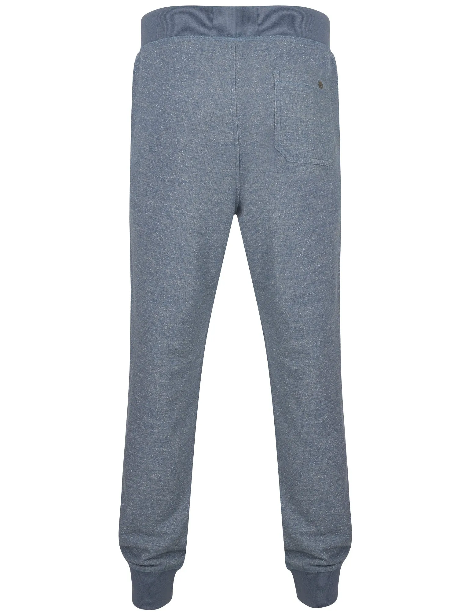 Pelican Bay Loop Back Fleece Cuffed Joggers In Federal Blue - Tokyo Laundry