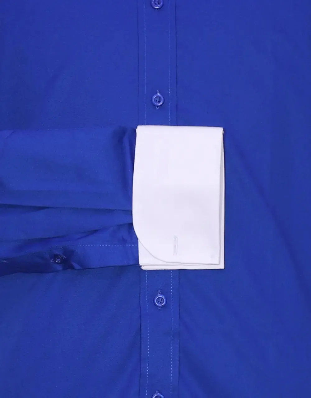 Penny Tab Collar Shirt -Royal Blue Formal Shirt