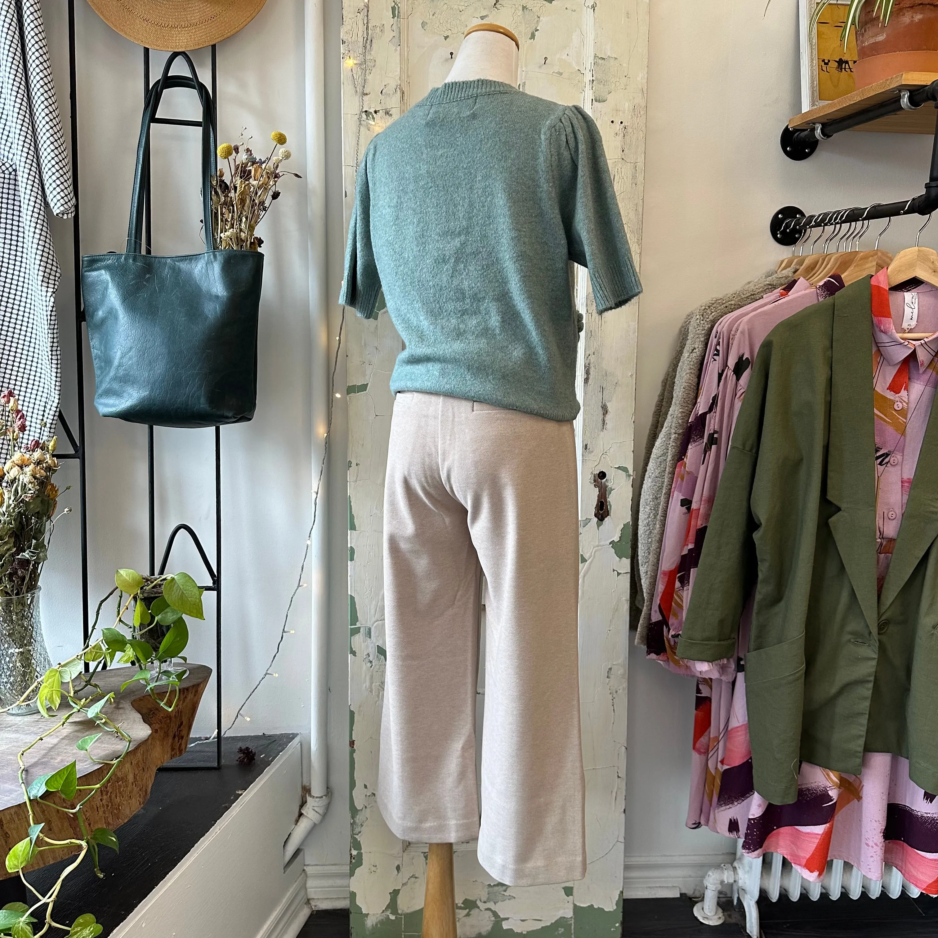 Pink Martini // Nadia Pants Beige
