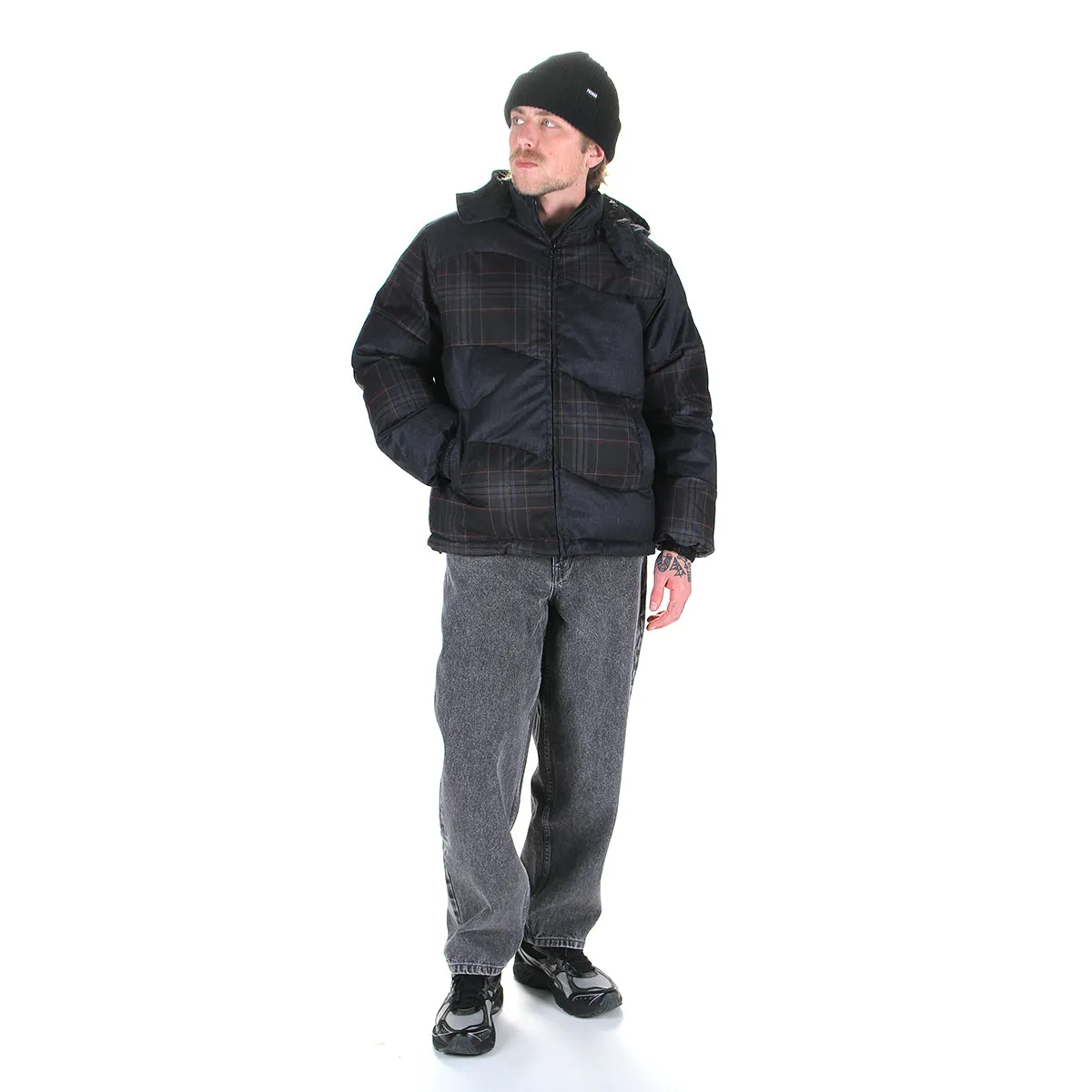 Premium Tweed Puffer