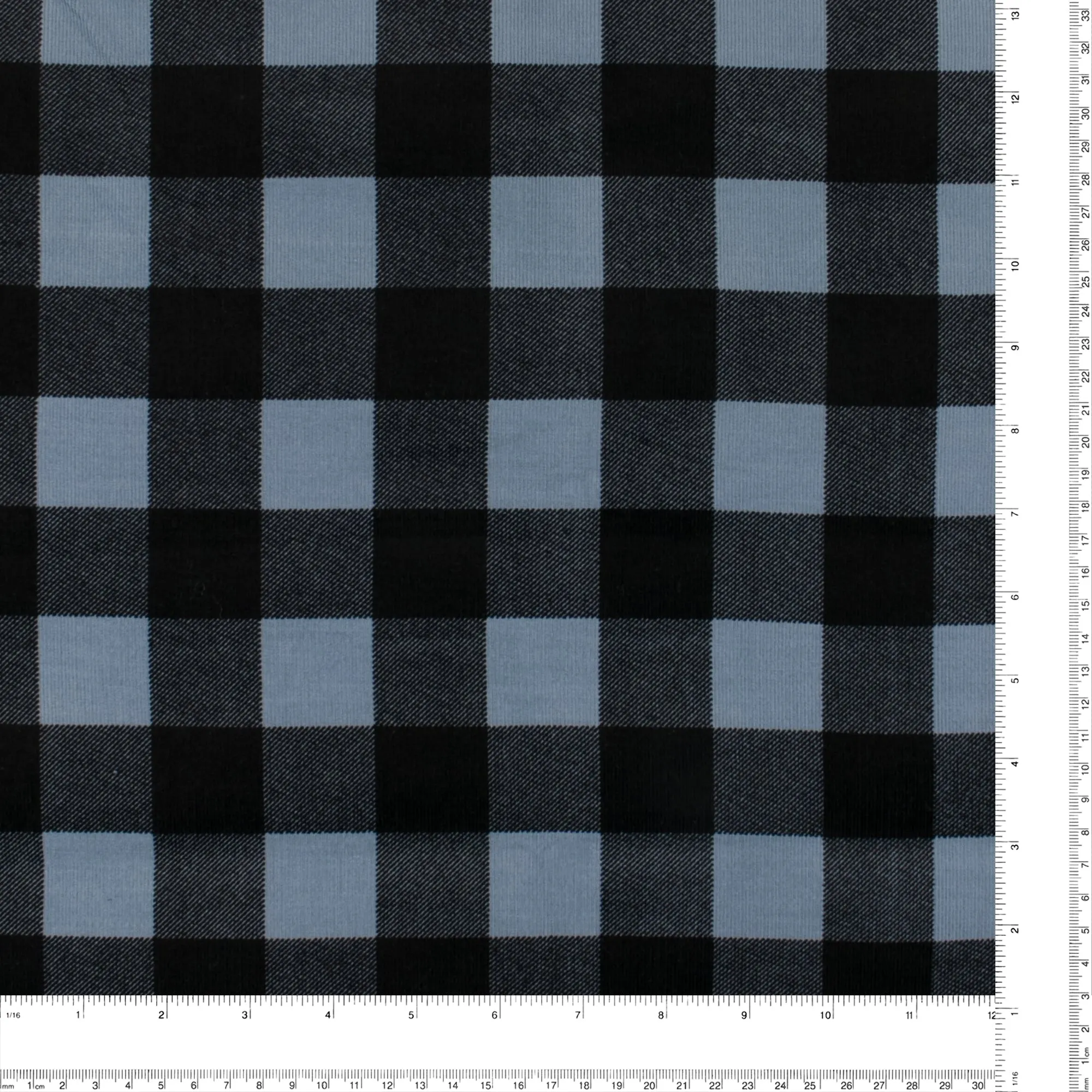 Printed Corduroy - OPHELIA - 009 - Blue