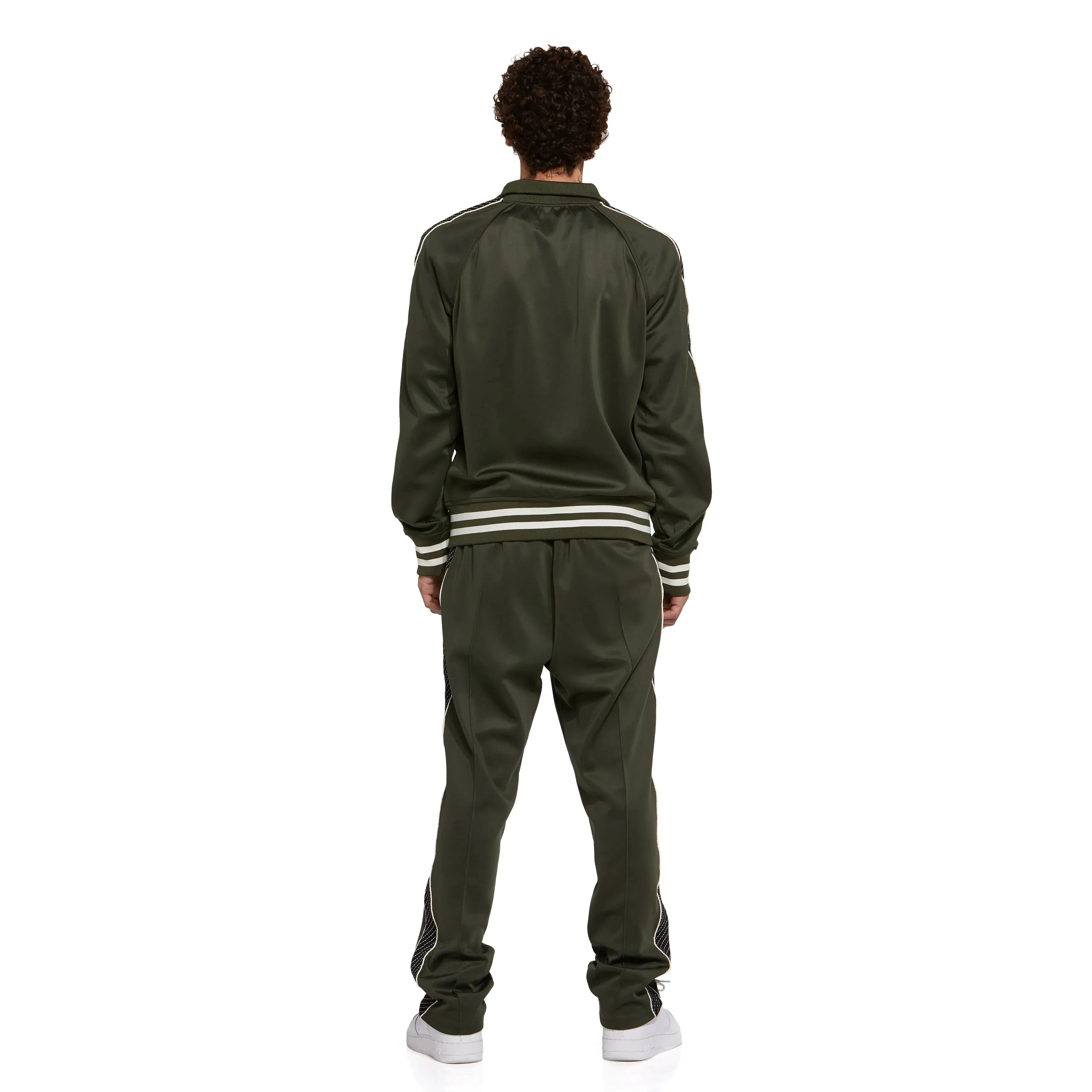 Purple Brand P415 Poly Tricot Forest Night Track Pant