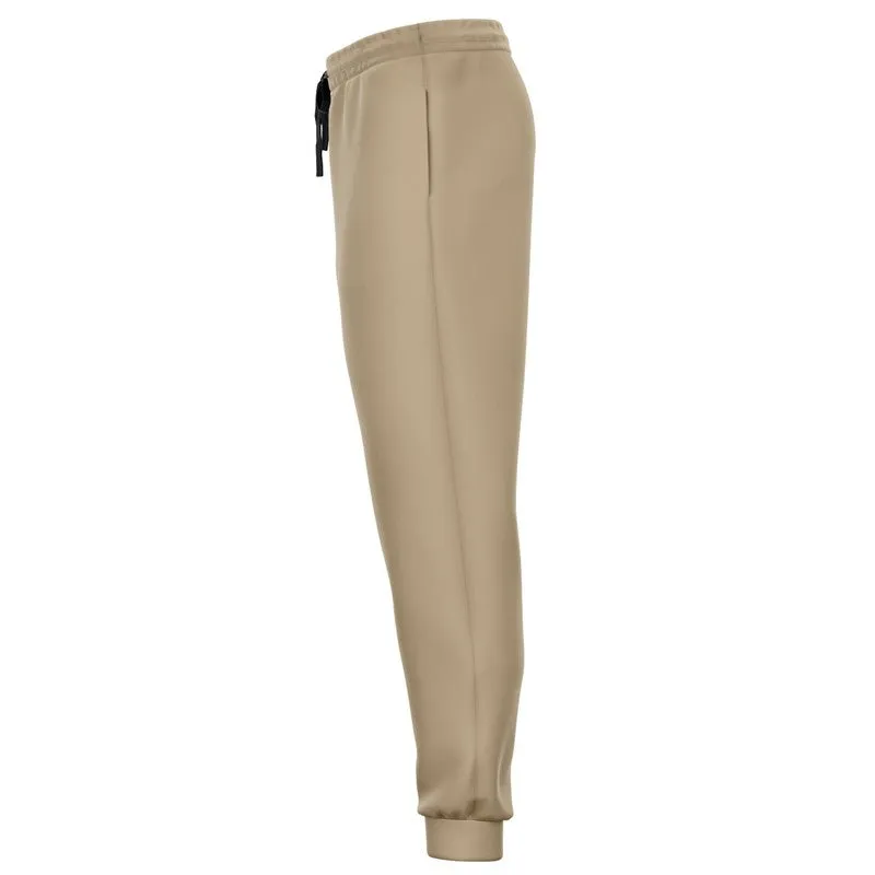 Shaded Pale Pastel Orange Brown Joggers | Unisex | with PLUS sizes | C0M15Y30K30