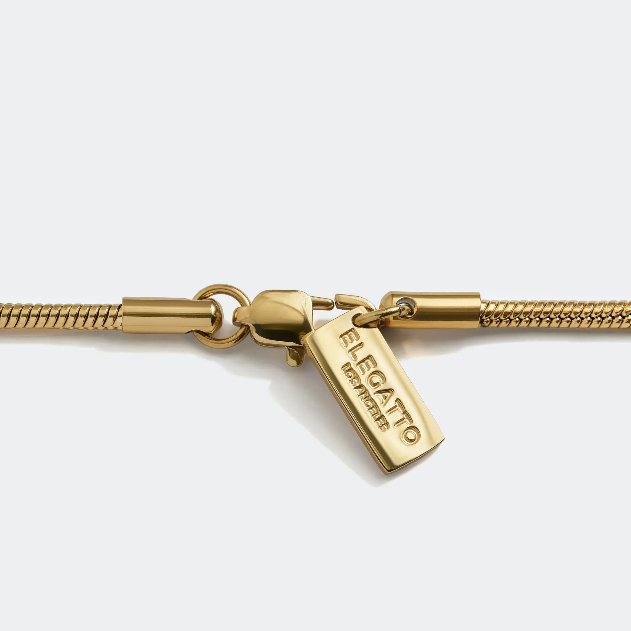 Snake Chain Necklace Gold W