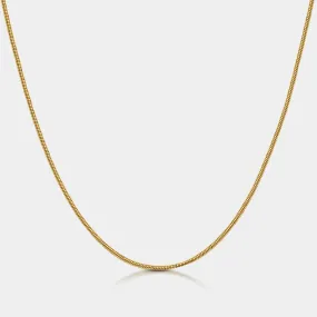 Snake Chain Necklace Gold W