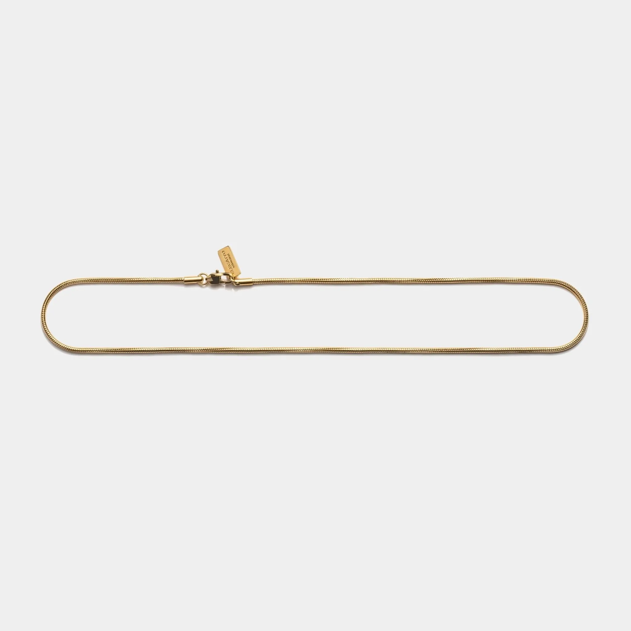 Snake Chain Necklace Gold W