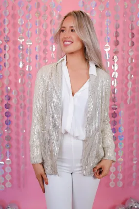 Spark In Your Eye Sequin Blazer