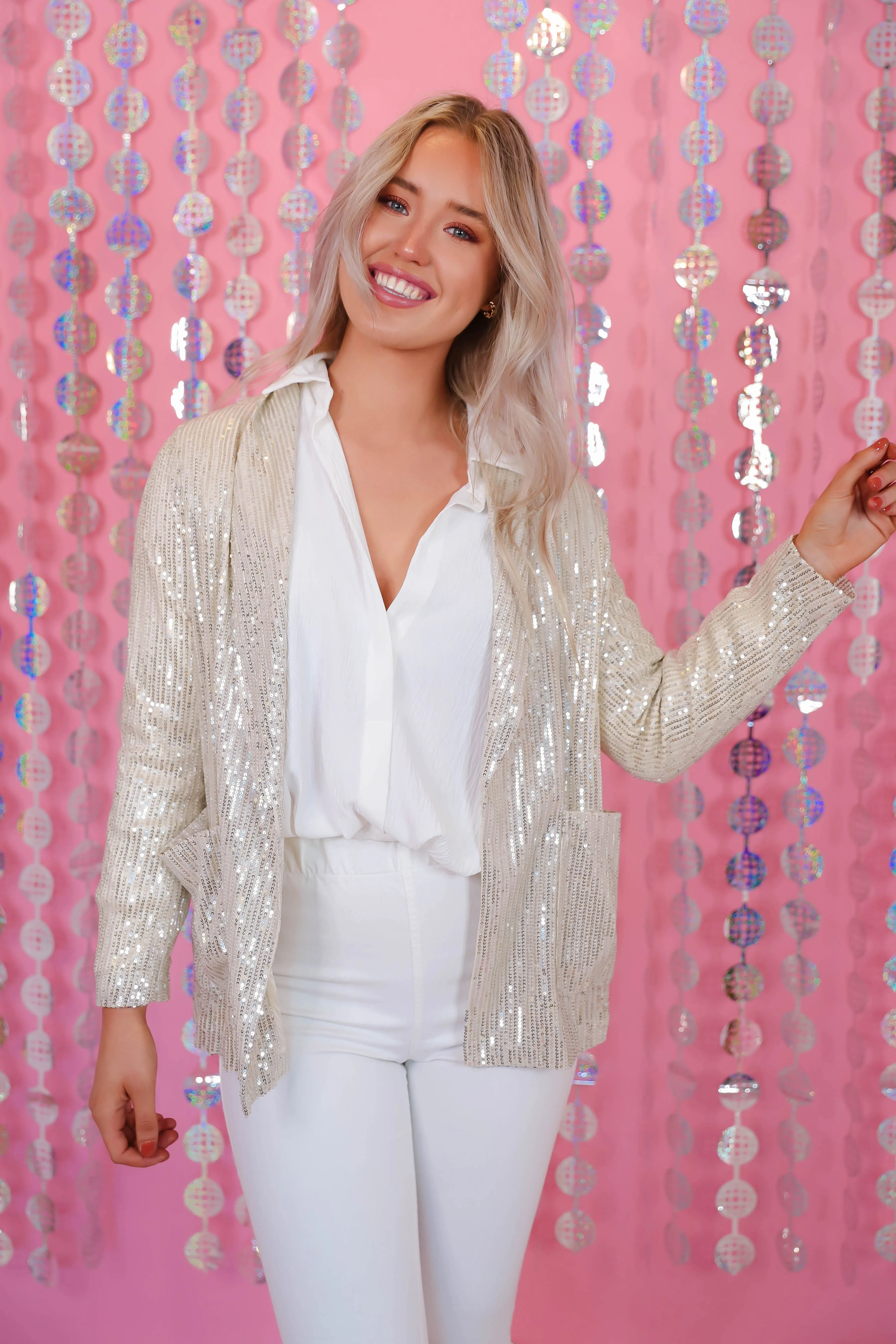 Spark In Your Eye Sequin Blazer