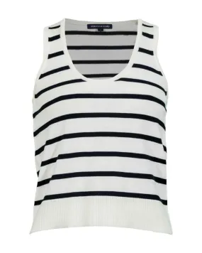 Veronica Beard Conroe Stripe Tank Top