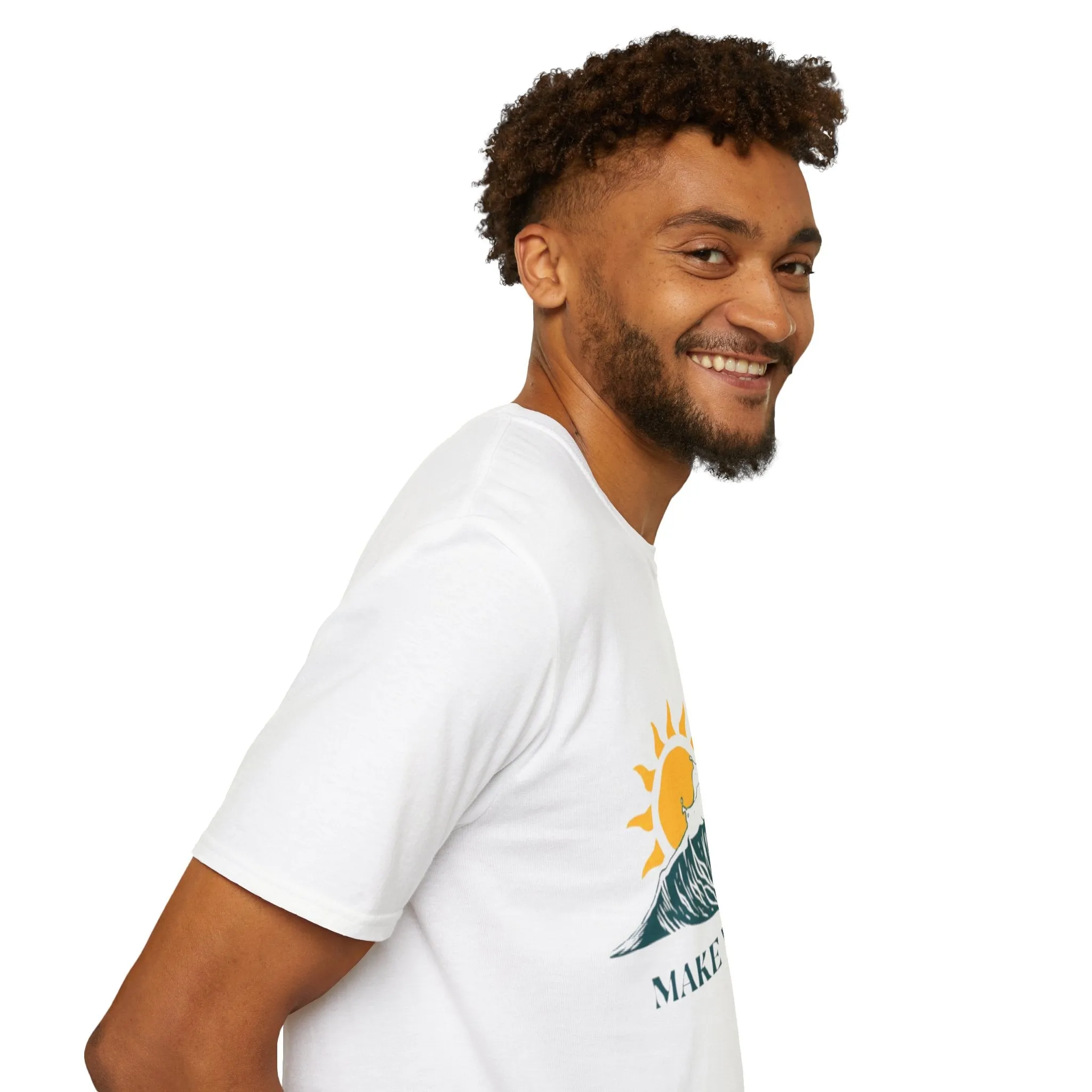 Wave Maker Unisex T-Shirt - 'Make Wave' Design