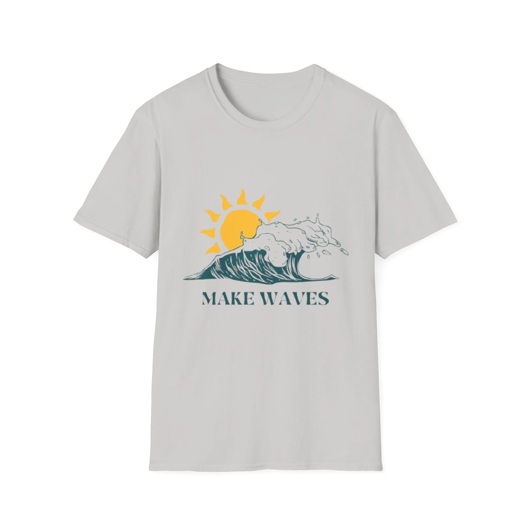 Wave Maker Unisex T-Shirt - 'Make Wave' Design