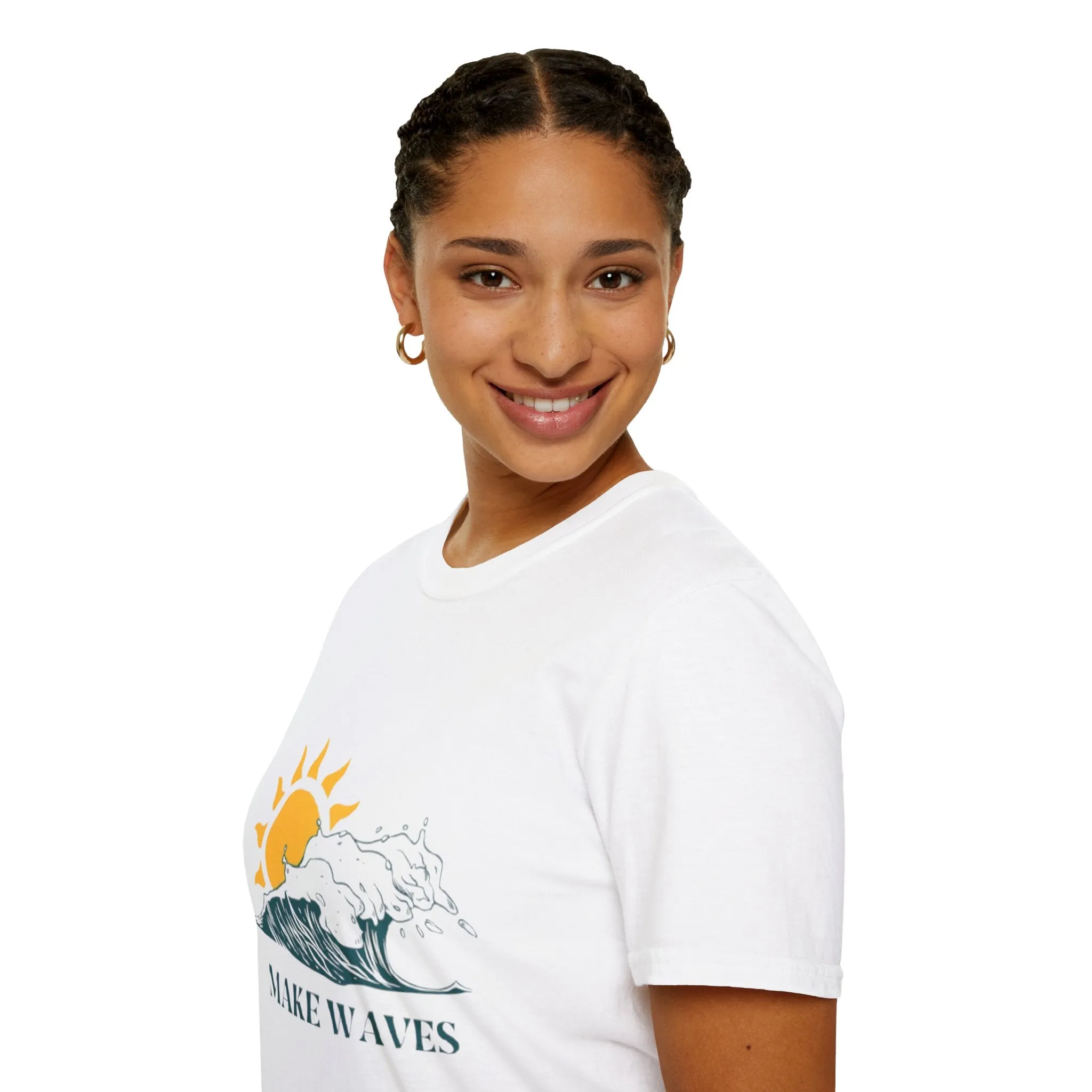 Wave Maker Unisex T-Shirt - 'Make Wave' Design