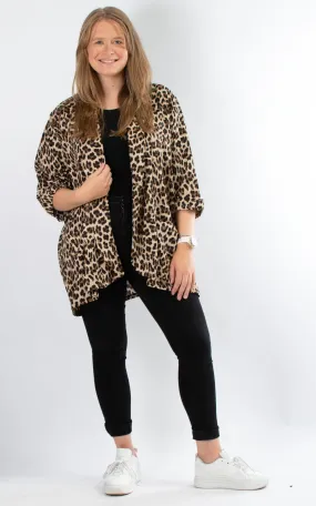 Whoopi Jacket | Animal Print | Leopard