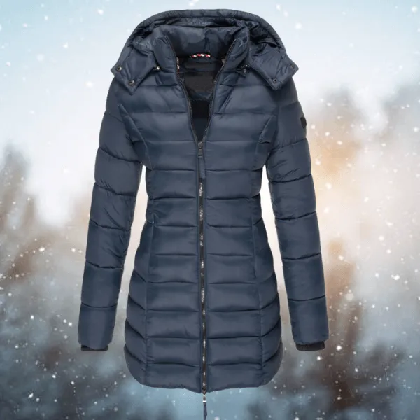 Women's Long Puffer Jacket: Warm, Stylish & Comfortable