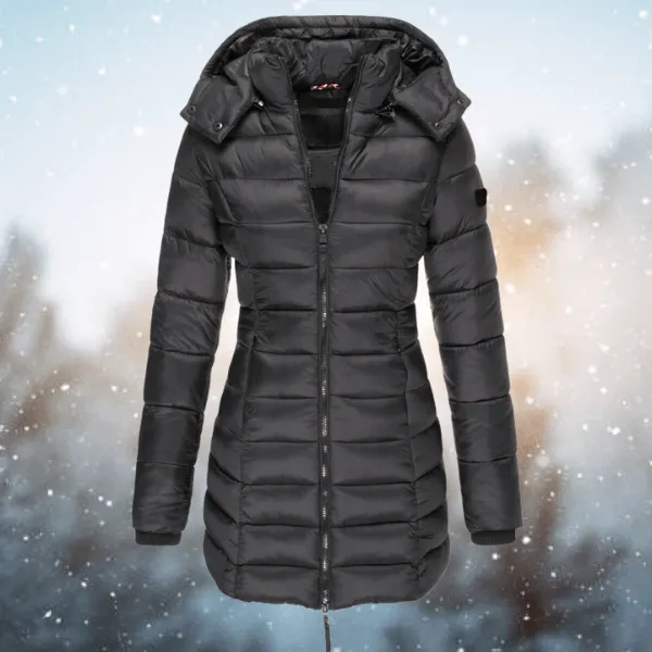 Women's Long Puffer Jacket: Warm, Stylish & Comfortable