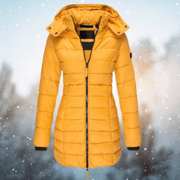 Women's Long Puffer Jacket: Warm, Stylish & Comfortable