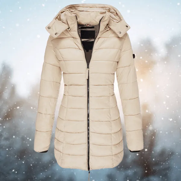 Women's Long Puffer Jacket: Warm, Stylish & Comfortable