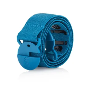 Youth: River Turquoise Blue Elastic Belt