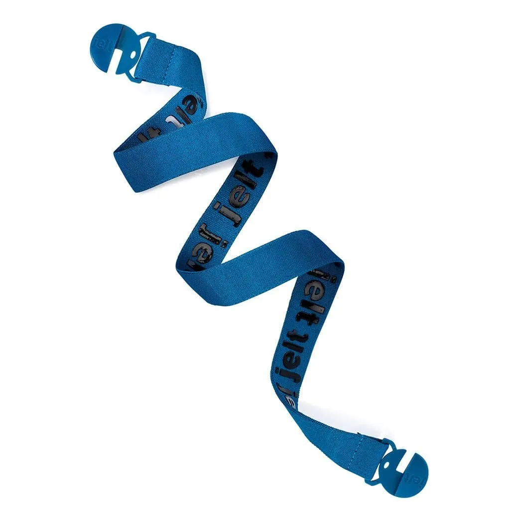 Youth: River Turquoise Blue Elastic Belt